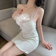 A13- 純欲碎花裙 吊帶睡裙 印花睡衣 家居服 清新睡衣 情趣內衣
