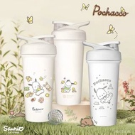 Blender Bottle PC狗 Pochacco 不鏽鋼 shaker Strada Sleek 白色 帕恰狗系列 不銹鋼 健身水壺 運動水樽 健身杯 蛋白粉杯 搖搖杯 環保隨行杯 手搖杯 保溫