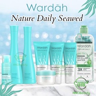 WARDAH Nature Daily SEAWEED SERIES Cleansing Micellar Water / Balancing Cleanser / Toner / Facial Wa