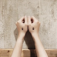 | 小怪獸 | 2入紋身貼紙 刺青貼紙  花草系微刺青 符號