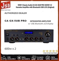 NEW! Classic Audio CA GX-5UB PRO 600W X 2 Karaoke Amplifier with Bluetooth USB LCD (Original)