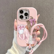 Samsung Case+bracelet Case Silicone Star Casing Samsung A07 case A06 a25 5G A55 A56 5G A36 A15 S24 U