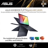 *HOT MODEL* ASUS VIVOBOOK FLIP TM420U-AEC176WS (R5-5500U/8GB/512GB M.2/FINGERPRINT/RADEON™ GRAPHICS/