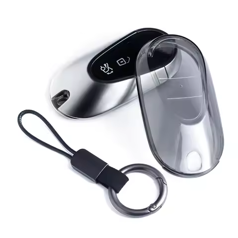 Slim Car Key Fob Case Cover Keychain For Mercedes Benz C200 C300 C43 AMG E200 E350 E450 S500 S580 GL