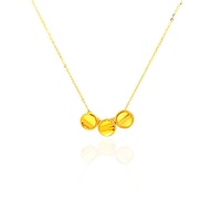 Circulus Glow Necklace in 999 Gold by Ngee Soon Jewellery