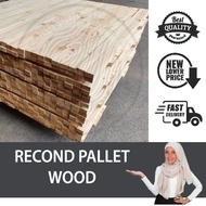 [1-3Kaki]  Recon Pallet Wood | Wainscoting DIY| Home Decor | Wall Decor | | Recon Kayu | Dinding DIY [Stock Sedia]