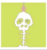 村上隆 / 限量300 “Lime Green-Time” 親筆簽名 art print 版畫 takashi