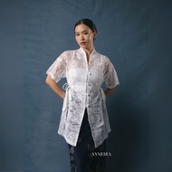 ANNEIRA - KAMILA KEBAYA BLOUSE KEBAYA INDONESIA NUANYA BLOUSE - MODERN BRUKAT LACE KEBAYA