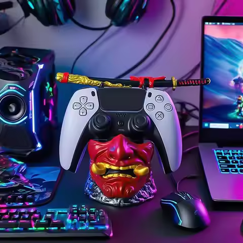 New God Of War Game For PS5 Controller Creative Stand Unique Gamepad Stand Desktop Decoration Game A