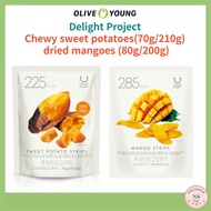 [OLIVE YOUNG]Delight Project Sweet Potato Strips/Mango Strips From Korea