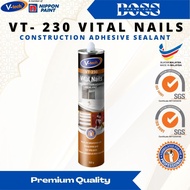 V-Tech VT-230 Vital Nails Sealant - Wainscoting, X Bond, Max Bond (300ML)