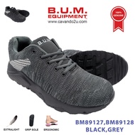 BUM Equipment Unisex Sport Shoes BM89127/BM89128 (Black / Grey)