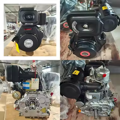 168F 196cc 170F 7HP 7.5HP 18HP 4 Stroke Motor for Bike 50cc 3HP Air Cooled 144F 53cc Horizontal Dies