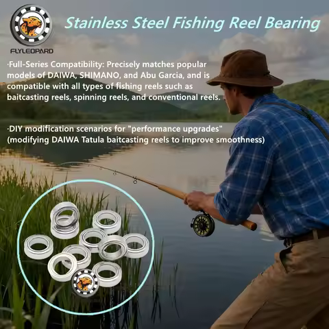 High Strength Stainless Steel 4x7x2 4x7x2.5 mm ABEC-9 Fishing Reel Bearing For DAIWA & SHIMANO&Abu G