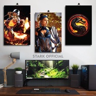 JUMBO GAME MORTAL COMBAT ROOM POSTER 20X30 BEONQ/9BC2K GAME ROOM DECORATION/S MORTAL COMBAT WALPAPER