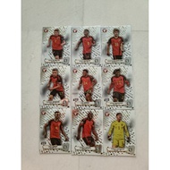 Belgium Euro 2024 Soccer Card Team set (9 cards)
