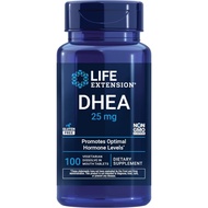 Life Extension DHEA 25 mg, Dissolve-in-Mouth Tablets, 100 Tablets