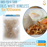 Dried Fish Dilis Boneless 500g /1kg Dried Anchovies / Gourmet Dried Fish / Sun-Dried / Crispy dilis