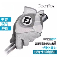 Fj Footjoy Golf Mens Gloves Rain Rain Day Anti-slip Gloves Single Left Hand Wear-resistant Breathabl