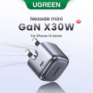 UGREEN PD 30W GaN Fast Charger Type-C Charger for iPhone 15 14 13 Pro Max iPhone 15 14 Plus/iPhone 1