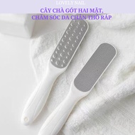 Heel scrubber, heel scrubber, double-sided heel scrubber to treat dead skin, rough heels