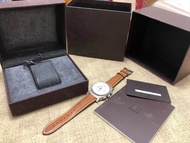 近新連盒證空白卡 40MM a.dunhill LTD LONDON RPM 8042 英倫 酒桶型 SWISS 瑞士 機械計時自動 手錶