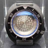 44mm Watch Cases 4.1 O'clock position Sapphire Glass seiko nh35 Watch Case Seiko Turtle Mod SKX 6105 SKX 007 013 For Seiko Nh34 Nh35 36 38 Movement 28.5mm Dial Replace Accessories