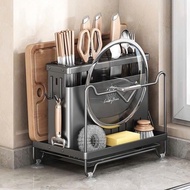 Multifunctional Kitchen Chopping Board Knife Shelf, Helps Organize Knives and Chopsticks Neatly Made