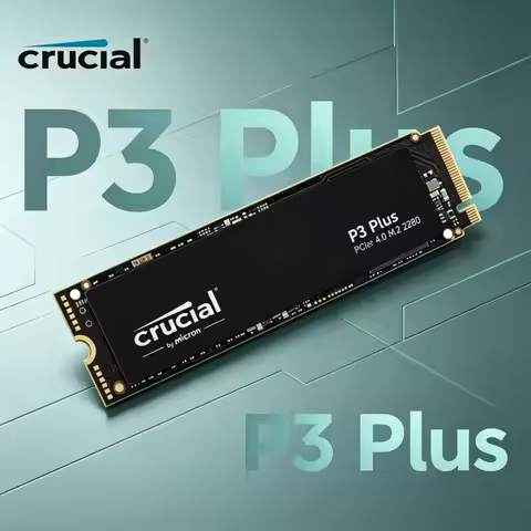 Premium Crucial P3 Plus 3D NAND M.2 2280 PCIe4 NVMe SSD 1TB/2TB OEM Ultra Fast Solid Drive for Lapto