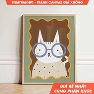 Wall paintings, Cat Illustration, Eclectic Art, Illustration Wall Art, Boho Illustration Art, free h