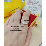 925silver stone ring 925Silver stone ring 925Silver stone ring For Girls(RX9)