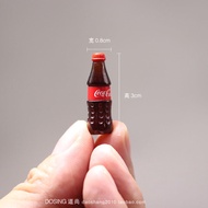 Simulation Miniature Model Mini Version Ultra Small Sprite Cola Bottle Toy Candy Toy Resin Small Orn