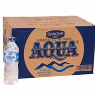 New Produk Aqua Air Mineral Botol Tanggung 600Ml 600 Ml 1 Dus Isi