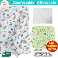 6-in-1 BABY COMFORTER SET BUNDLE Babys Bed Crib Set with Receiving Blanket Pranela & Diaper Changing