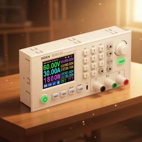 RD RD6030 RD6030W 60V 30A DC Adjustable Step Down Voltage Bench Regulated Power Supply Buck Converte