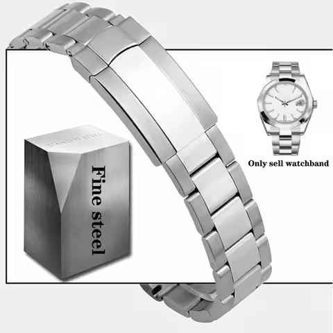 904 Stainless Steel Watch Bracelet For Rolex Oyster Perpetual Datejust DAYTONA SUBMARINER Watchbands
