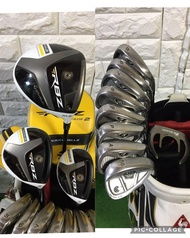Taylormade RBZ Stage 2等男士高爾夫球桿套裝Lecoq帶球童包