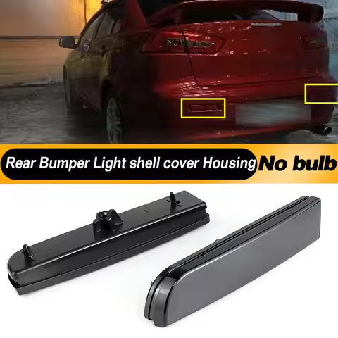 2x For Mitsubishi Lancer Evo X 2008-2014 2015 2016 Outlander 2011 2012 Rear Bumper Reflector Brake L