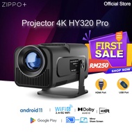 NEW HY320 PRO Smart Projector Portable Led 4K For Tv Laptop Android Phone netflix Bluetooth Projecto