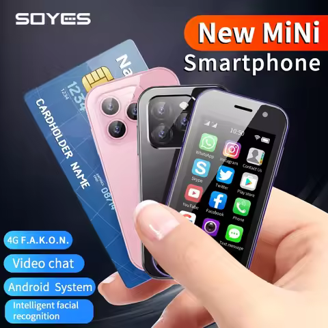 SOYES XS14 Pro 4G Mini Smartphone Android 9.0 Dual Sim Face ID Dual Camera WIFI Bluetooth FM GPS 3.0