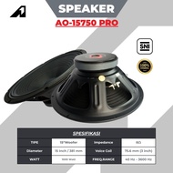 AUDIO ONE Speaker 15 inch AO-15750 PRO 8 Ohm 1000 Watt | Bass Dalam Sound System Lapangan I DM