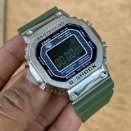SPECIAL PROMOTION_CASIO_G_SHOCK_RUBBER STRAP STAINLESS STEEL DIAL SINGLE TIME WATCH FOR MENS