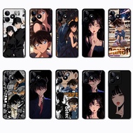 OPPO A3 A3X A60 A40 A5i A5X A5 Pro Detective Conan Soft black TPU color phone case