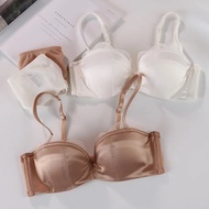 B026 satin W268 thin rimmed underwear set