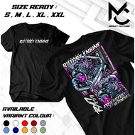 Mazor Rx -7 Rotary Engine Powerful wankel T-Shirt - JDM Rotary Power Racing Car T-Shirt - Suitable f