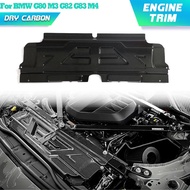 Prepreg Dry Carbon Car Engine Radiator Cooling Slam Panel Cover for BMW G80 M3 G82 G83 M4 2021-2023 