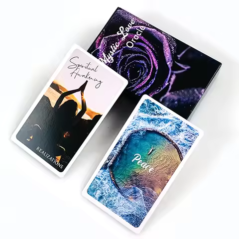 Mystic Love Oracle Cards A 79 Tarot Card Board Game Mystical Divination Table Game,Anniversary Gift 