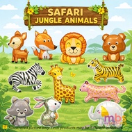 (Large Size) Animals Jungle Safari Woodland Creatures Theme Balloon Decoration