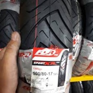 Ban motor tubles ukuran 100/80 ring 17 merek FDR