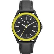 【W小舖】ARMANI EXCHANGE 45mm AX2623 黑色真皮皮帶 男錶 手錶 腕錶-現貨在台